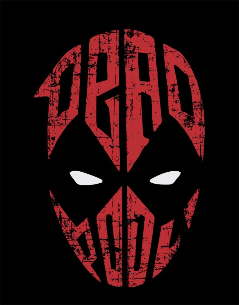 Deadpool Φούτερ (Replica) - BLACK