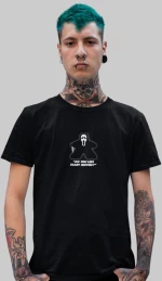Ghostface Meeple T-Shirt - WHITE
