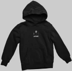 Ghostface Meeple Παιδικό Φούτερ με Κουκούλα - BLACK