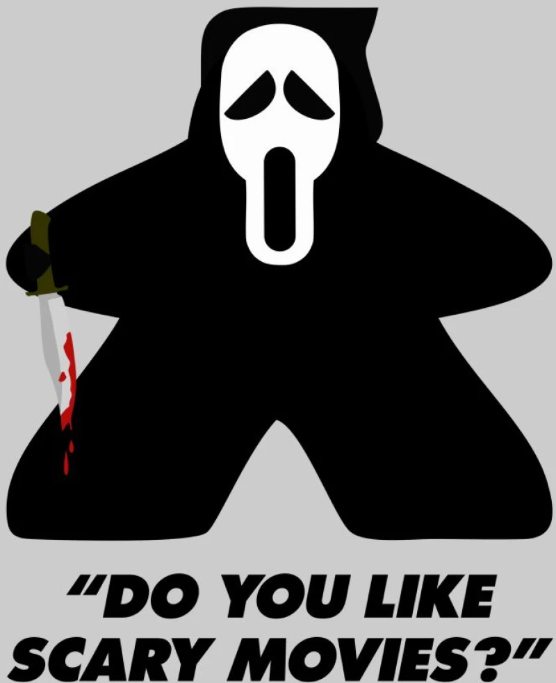 Ghostface Meeple Φούτερ - WHITE