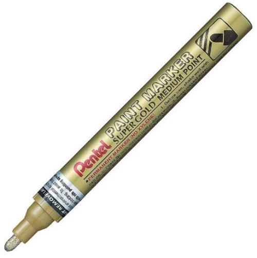 Pentel Μαρκαδόρος Λαδιού Χρυσό