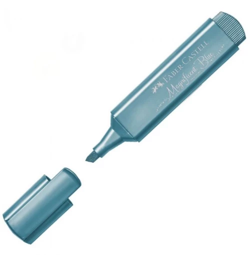 Faber Catell Υπογραμμιστής Textliner Metallic Μπλέ