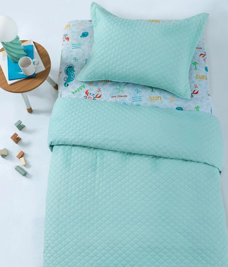 Μαξιλαροθήκη Διακοσμητική καπιτονέ Oxford 48x48 Jenn/2 Aqua Palamaiki
