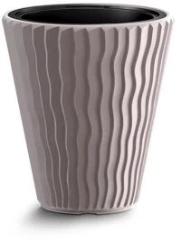 Γλάστρα - κασπώ Sandy mocca Y38,1xΦ34,9εκ.
