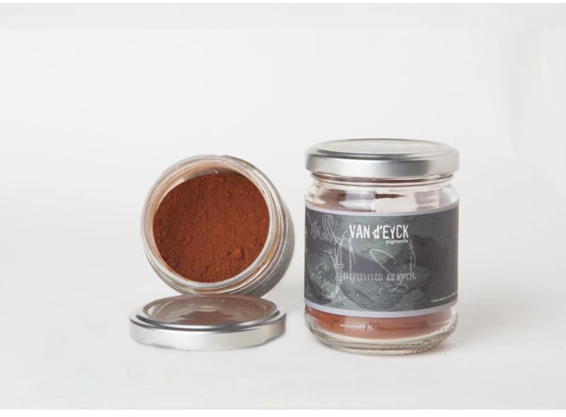 Van d'eyck σκόνη αγιογραφίας σιέννα ψημένη 100gr.