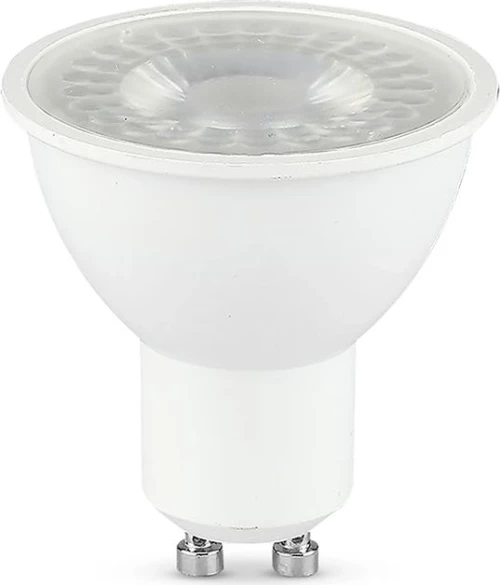 V-TAC Λάμπα Spot LED GU10 7.5W 38° Διαφανές Κάλυμμα Θερμό Λευκό 3000K – SKU 218751