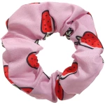 Scrunchies Μαλλιών CB341163 Ύφασμα - Λευκό