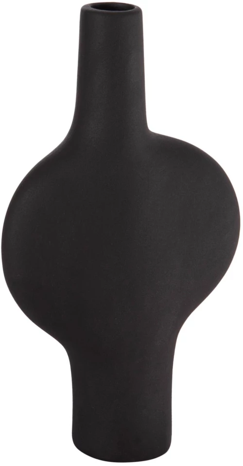 ΕΠΙΤΡΑΠΕΖΙΟ ΚΕΡΑΜΙΚΟ ΔΙΑΚΟΣΜΗΤΙΚΟ ΣΕΙΡΑ GLAΖΕ  ΜΑΥΡΟ ΜΑΤ 19,5x8x34,5Υεκ