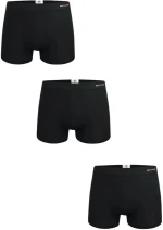 Boxer Ανδρικά 3Pack 0714 - ΜΑΥΡΟ