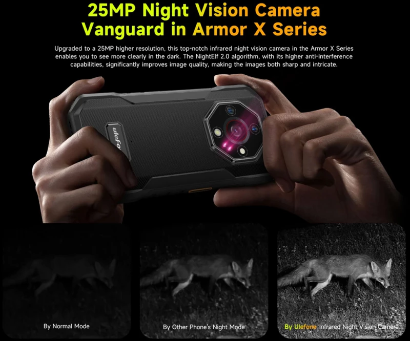 ULEFONE smartphone Armor X32 Pro  5.65"  8/256GB  5G  5500mAh  IP68/IP69K  μαύρο