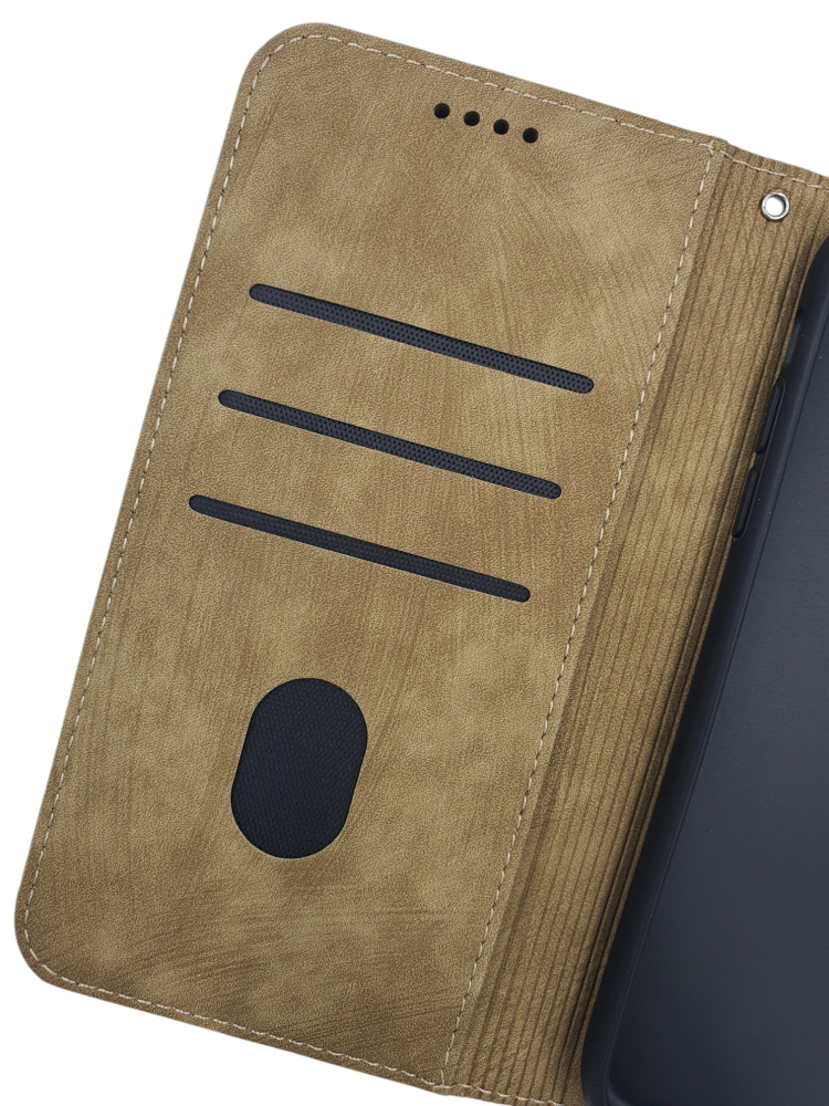 Naxius Case Book Magnet Yellow Samsung A16 Naxius