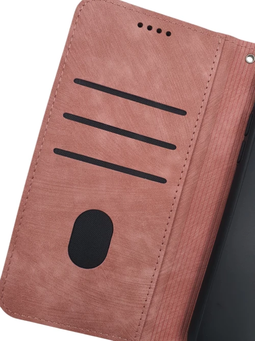 Naxius Case Book Magnet Rose Gold Samsung A26 Naxius