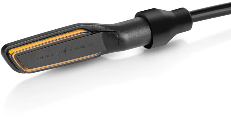 Paraxite ΦΛΑΣ MOTO PROJECT 002 ΜΑΥΡΑ 12V COB LED TECHNOLOGY PARAXITE - 2 ΤΕΜ. L.PTS002N