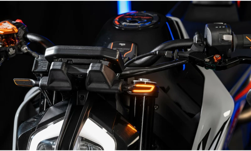 Paraxite ΦΛΑΣ MOTO PROJECT 002 ΜΑΥΡΑ 12V COB LED TECHNOLOGY PARAXITE - 2 ΤΕΜ. L.PTS002N