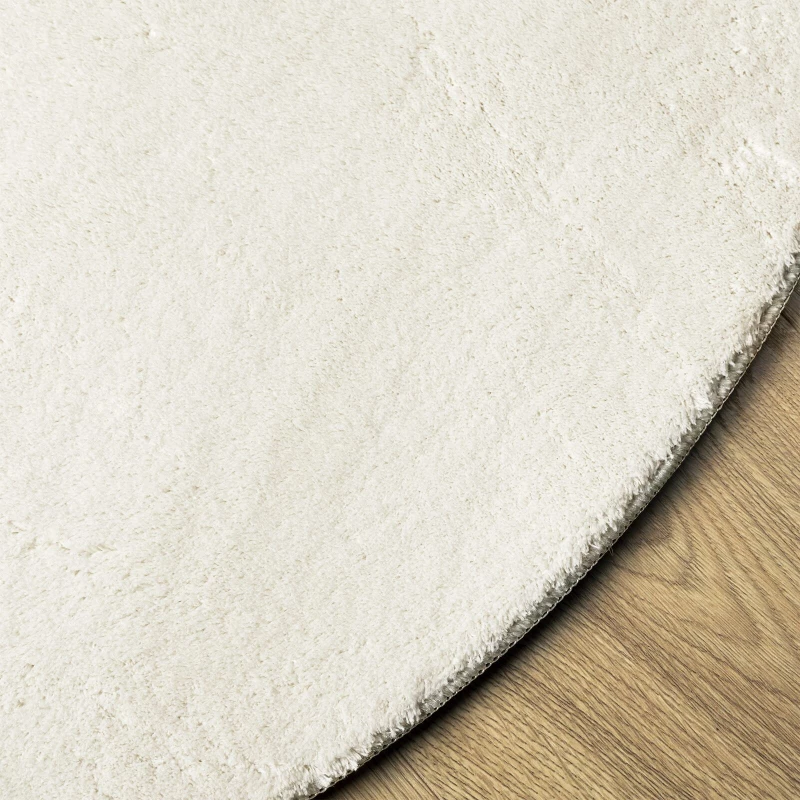 vidaXL Χαλί Κρεμ 140x200 cm Πολυεστέρα Αντιολισθητικό