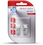 P21/5W 24V BAY15d LED 8xSMD5050 0,24W ΛΕΥΚΟ (ΔΙΠΟΛΙΚΟ) BLISTER 2ΤΕΜ M-TECH