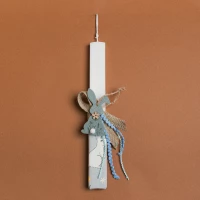 Beauty Home ΛΑΜΠΑΔΑ ΛΕΥΚΗ 33cm ΤΣΟΧΙΝΟΣ ΛΑΓΟΣ