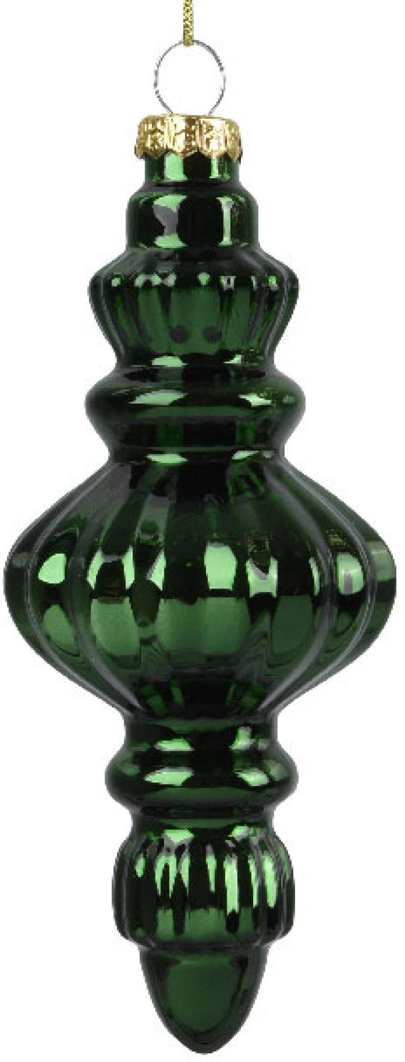 ΓΥΑΛΙΝΟ ΣΤΟΛΙΔΙ 6 x 13 CM ΠΡΑΣΙΝΟ   Beauty Home