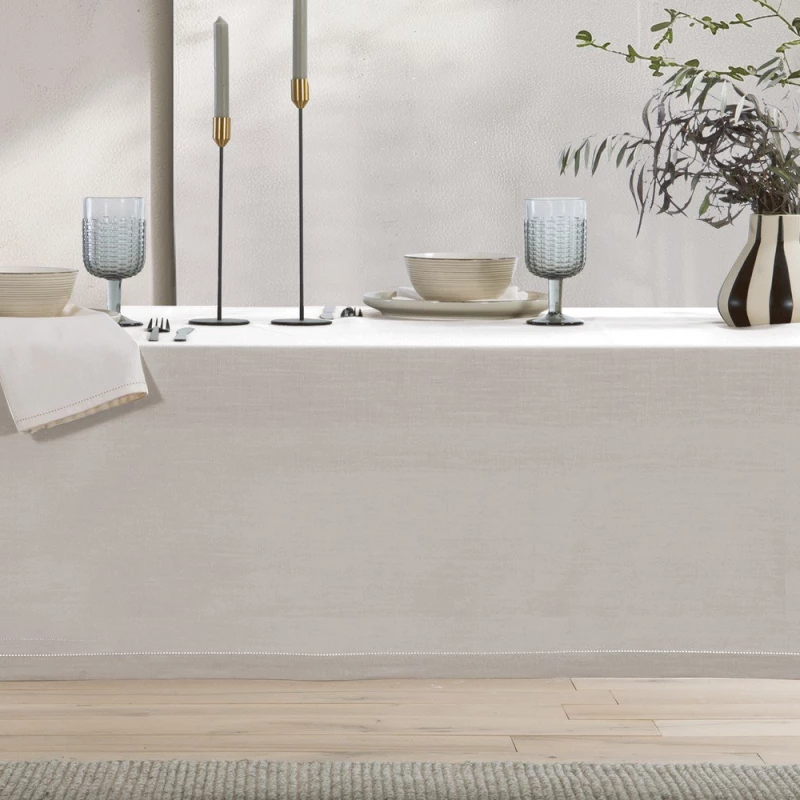 Τραπεζομάντηλο Steady Ecru Nef-Nef Homeware 150Χ300 100% Βαμβάκι