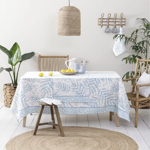 Τραπεζομάντηλο Cabo Light Blue Nima 150X250 100% Βαμβάκι