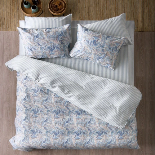 Κουβερλί Saige 01 Ciel Kentia Υπέρδιπλo 230x250cm 100% Βαμβακοσατέν