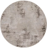 Χαλί Gossip 6023C Grey Vizon Βιοκαρπέτ 160X160 Round