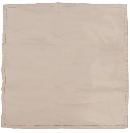 Πετσέτα Φαγητού Steady Ecru Nef-Nef Homeware 48x48cm 100% Βαμβάκι