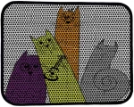Χαλάκι Συλλογής Άμμου Γάτας 686GRV1607 45x60cm Multi Petpetite