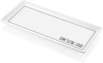 Πιατέλα Σερβιρίσματος 280TMA2169 35x16x2cm White Hermia Κεραμικό