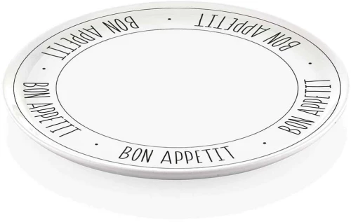 Πιάτο Ρηχό 280TMA2165 30x30x2cm White Hermia Κεραμικό