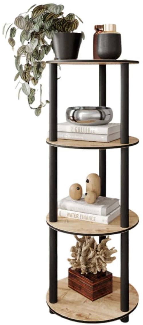 Ραφιέρα Δαπέδου 282PTR1129 Φ34x106cm Oak