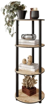 Ραφιέρα Δαπέδου 282PTR1129 Φ34x106cm Oak