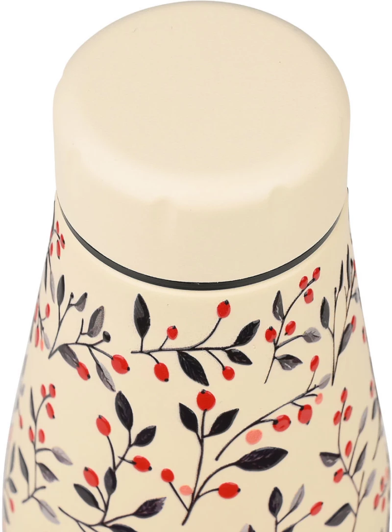 ΘΕΡΜΟΣ TRAVEL FLASK SAVE THE AEGEAN 500ml BLOOM  BEIGE 01-31558