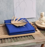 Σεντόνια Σετ  Μονόχρωμα Power Nap - Blue, Γίγας (2x 240x280+ 2 μαξ. 50x70)