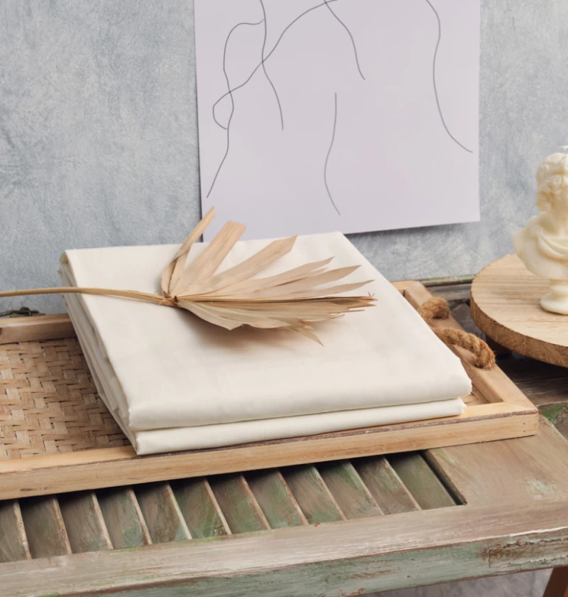 Σεντόνια Σετ  Μονόχρωμα Power Nap - Ivory, Γίγας (2x 240x280+ 2 μαξ. 50x70)