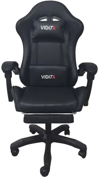 A6060 ΜΑΥΡΟ ΠΟΛΥΘΡΟΝΑ GAMING/ΜΕ ΥΠΟΠΟΔΙΟ