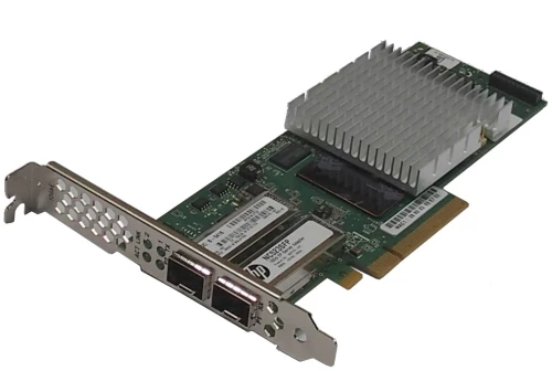 NIC SRV 10GB HP QLE3242 FIBER CHANNEL DUAL PORT PCI-E