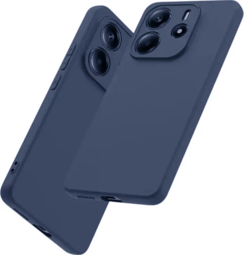 Θήκη TPU Σιλικόνης για Xiaomi Redmi Note 14 5G - Σκούρο Μπλε