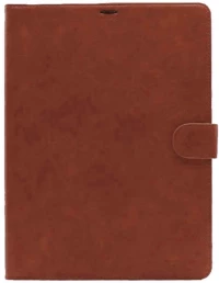 Θήκη Book Style με λουράκι για Galaxy Tab S9 Plus / S9 FE / X810 - Καφέ
