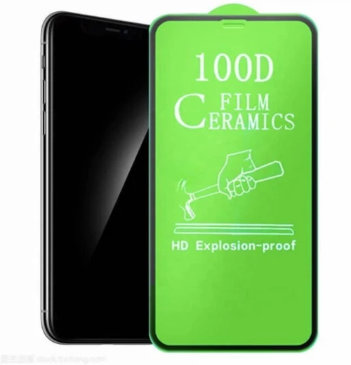 Nano Flexi Hybrid Ceramic Tempered Glass FULL GLUE για Samsung Galaxy A24 4G / A25 - Μαύρο Πλαίσιο