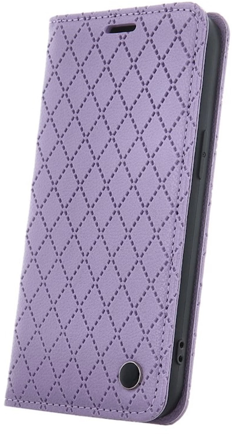 Caro Μαγνητική Θήκη Book Style για Samsung Galaxy A55 - Μώβ