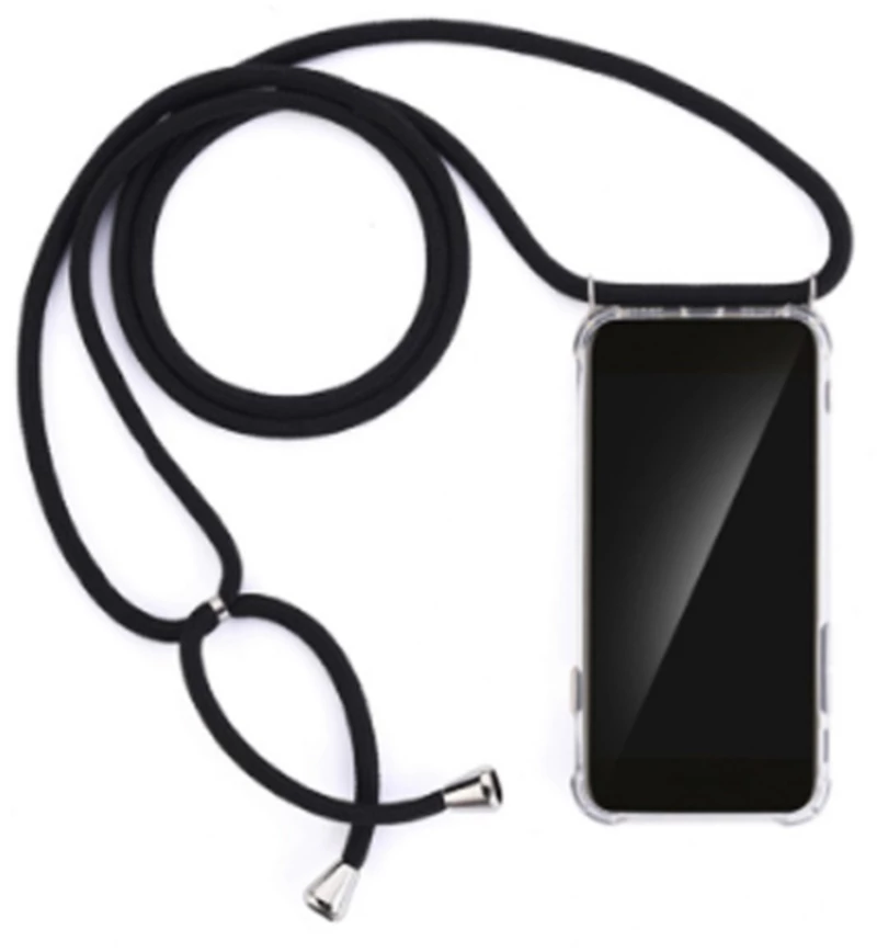 Θήκη με Κολιέ Στήριξης TPU Σιλικόνης για Samsung Galaxy S22 - Διάφανη