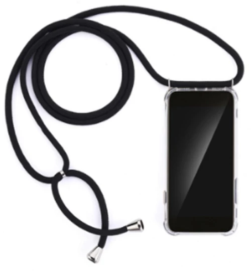 Θήκη με Κολιέ Στήριξης TPU Σιλικόνης για Samsung Galaxy S22 - Διάφανη