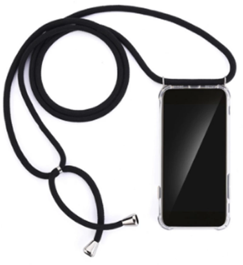 Θήκη με Κολιέ Στήριξης TPU Σιλικόνης για iPhone 14 Pro Max - Διάφανη