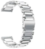 Hoco Universal Μεταλλικό Λουράκι Μπρασελέ για Ρολόι Smartwatch 20mm - Ασημί