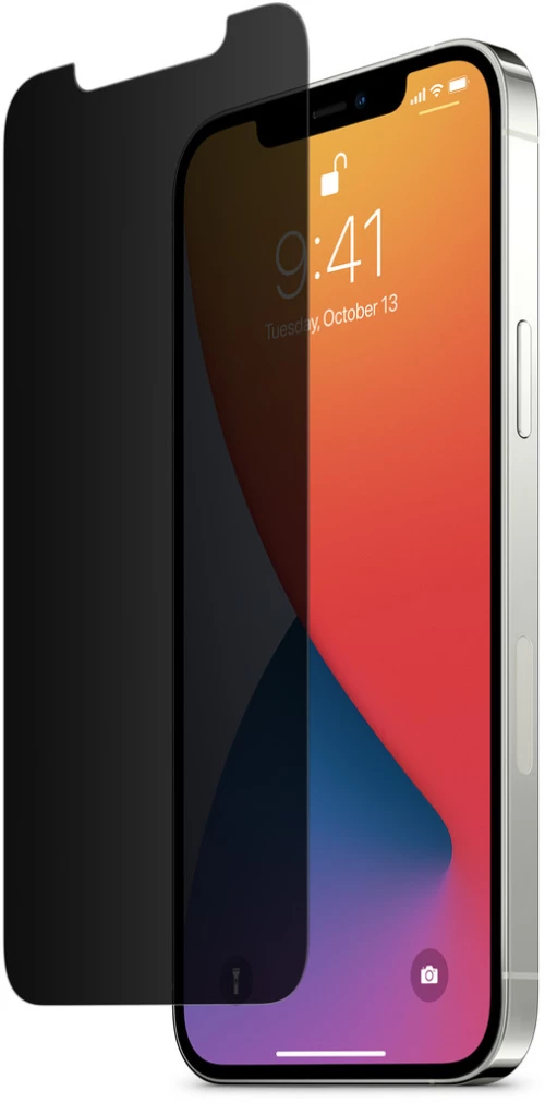 Privacy Tempered Glass / Τζαμάκι Προστασίας 2.5D για iPhone X / XS / 11 Pro - Φιμέ Μαύρο
