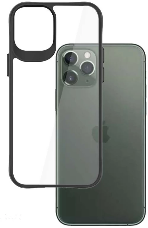 Θήκη Satin Armor 3mK για iPhone 11 Pro - Μαύρο Πλαίσιο