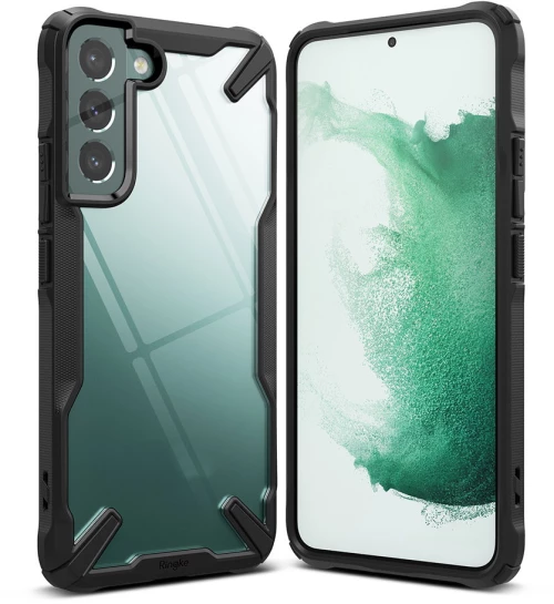 Θήκη RINGKE Fusion X με TPU Bumper για Samsung Galaxy S22 Plus - Μαύρo Πλαίσιο