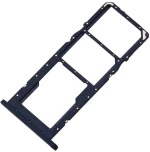 Βάση Κάρτας Sim / SD Card Tray για Samsung Galaxy A03s A037G - Μαύρο