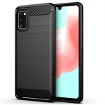 Θήκη TPU Σιλικόνης Carbon Fiber Style για Samsung Galaxy A13 4G - Μαύρη